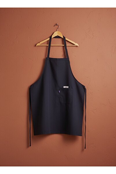 İvaLife İva Askılı Önlük Alpaka Lacivert Mutfak Önlüğü, Garson, Cafe, Restora...