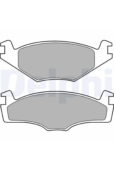 DELPHİ Set placute frana frana disc VW GOLF III Cabriolet 1993-1998 LP421