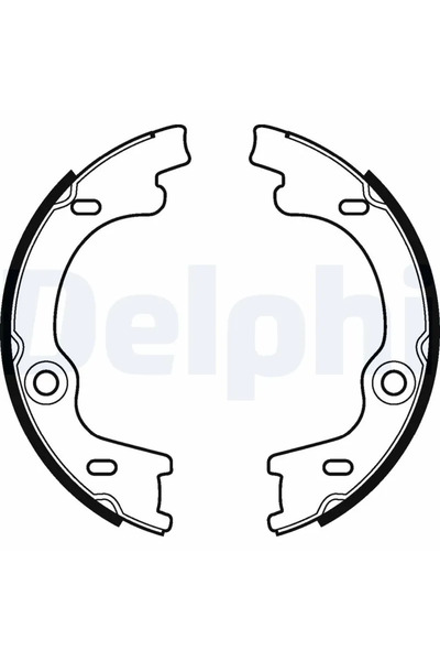 DELPHİ Комплект спирачни челюсти Hyundai Sonata 5/Sonata 6 Kia Carens 1 Micro...