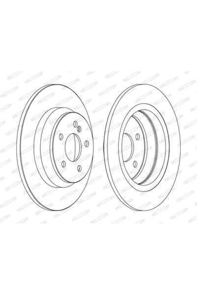 FERODO Disc Frana Mercedes-Benz S-Class