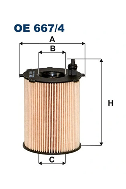 Filtron Filtru Ulei Citroen Berlingo Multispace/C-Elysee/C3 2 Peugeot 2008 1/...