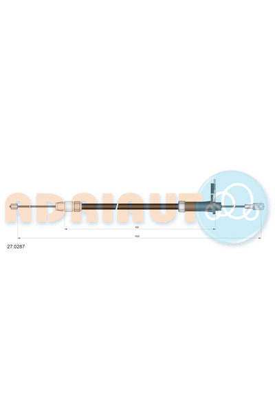 Adriauto Cablu Frana De Parcare Spate Stanga Mercedes-Benz A-Class/Vaneo