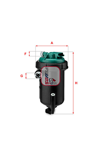 SOFIMA Filtru Combustibil Citroen Jumper 2 Bus/Jumper 2 Caroserie/Jumper 2 Pl...