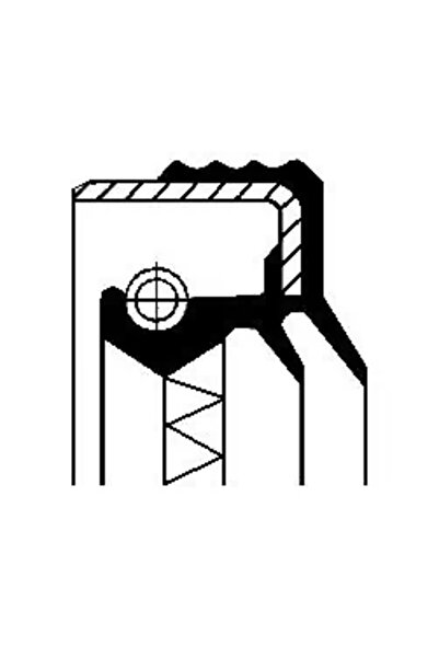 CORTECO Уплътнение на диференциала Iveco Eurotrakker/Trakker 1