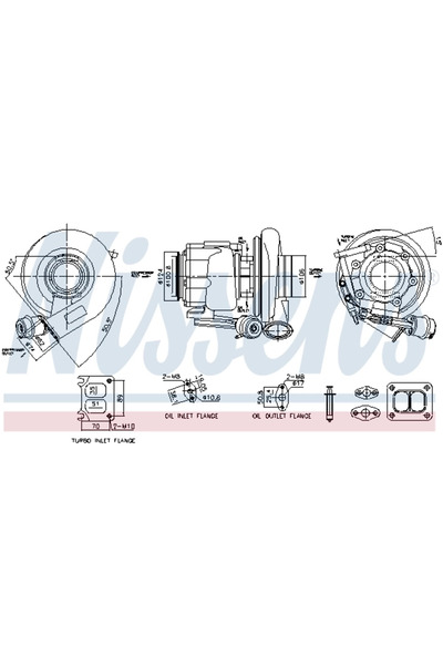 Nissens Compresor Sistem De Supraalimentare Volvo Fh 2/Fh 3/Fm 2