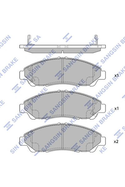 Hİ-Q Set Placute Frana Frana Disc Acura Mdx Honda Pilot