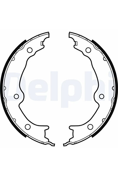 DELPHİ Set of brake shoes LEXUS GS 2011-2022 LS2130