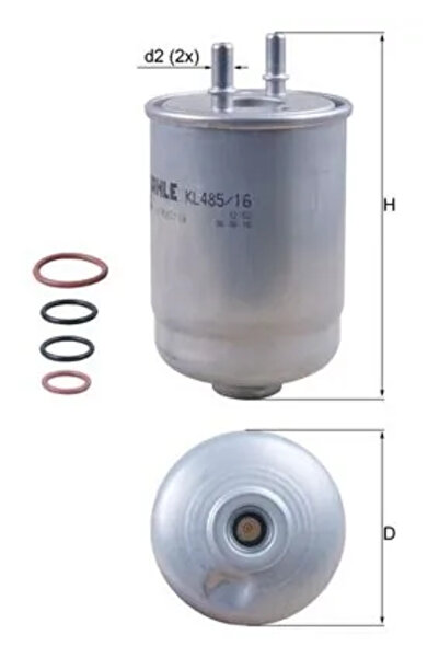 KNECHT Filtru Combustibil Renault Espace 4/Laguna 3/Laguna Cupe