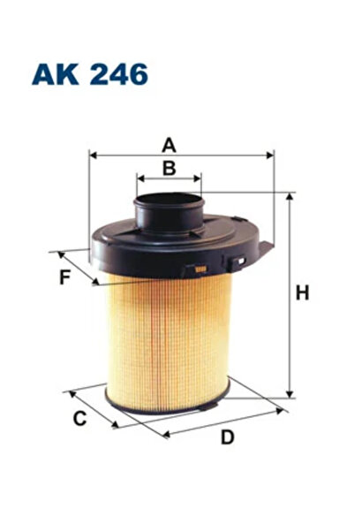 Filtron Filtru Aer Citroen Ax/Bx/Zx Peugeot 106 1/205 1/205 2