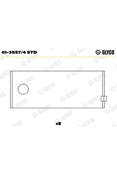 GLYCO Cuzineti Biela Ford Escrt 3/Escrt 4/Escrt 5