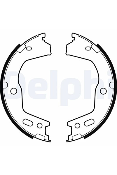 DELPHİ Handbrake Brake Shoe Set Hyundai Equus / Centennial/Genesis