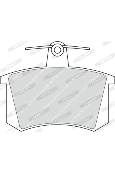 FERODO Set Placute Frana Frana Disc Alfa Romeo 164 Audi 100 C2 Limuzina/100 C...
