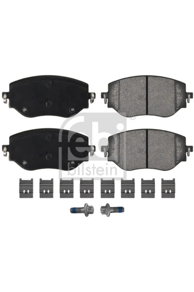 FEBI BILSTEIN Set Placute Frana Frana Disc Punte Fata Dacia Jogger/Sandero 3 ...