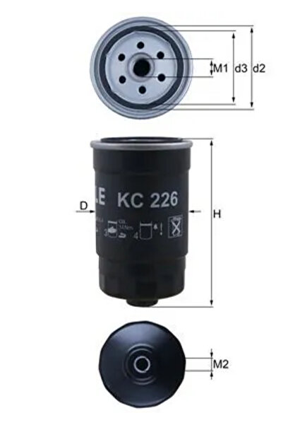 KNECHT Filtru Combustibil Hyundai Accent 4/Santa Fe 1/Trajet Kia Carnival / G...