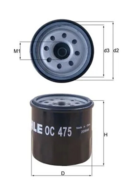 KNECHT Filtru Ulei Aixam 500/A.721/A.741 Dacia Logan/Sandero