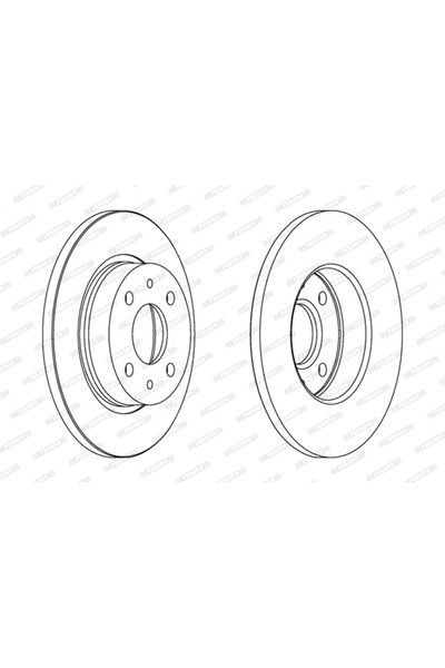 FERODO Disc Brake Lada 110/111/112 Moskvich 2141