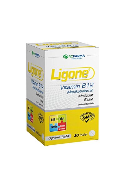 ASFSTORE Ligone Vitamin B12 30 Çiğneme Tablet