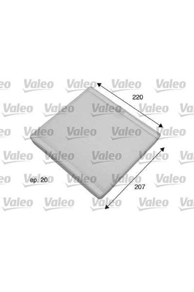 VALEO Filtru Aer Habitaclu Volvo S40 1/V40