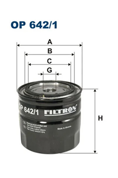 Filtron Filtru Ulei Branson Serie-20 Renault 18/20/21