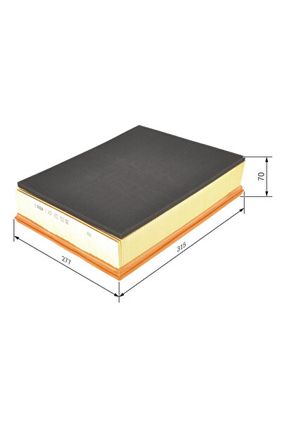 Bosch Filtru Aer Mercedes-Benz Sprinter 2-T Bus/Sprinter 2-T Caroserie/Sprint...