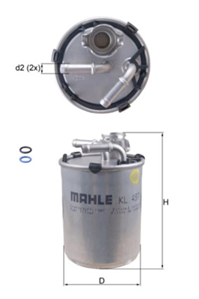 KNECHT Filtru Combustibil Seat Cordoba/Ibiza 3 Skoda Fabia 1/Fabia 2/Roomster...