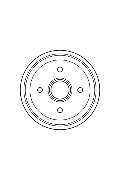 TRW Brake Drum Citroen Ax Mega Club
