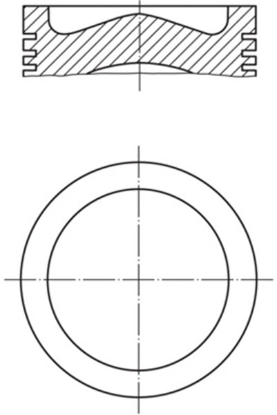 MAHLE Piston Volvo Fh/Fm