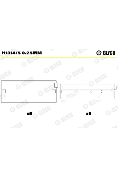 GLYCO Cuzineti Arbore Cotit Audi A1/A3 Seat Altea/Ibiza 4/Leon