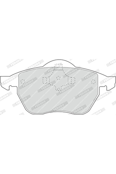 FERODO Brake Pad Set Disc Brake Audi A3/Tt Seat Toledo 2