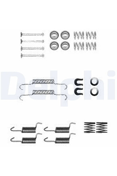 DELPHİ Set Accesorii Saboti Frana Parcare Citroen C-Crosser Jeep Compass/Patriot