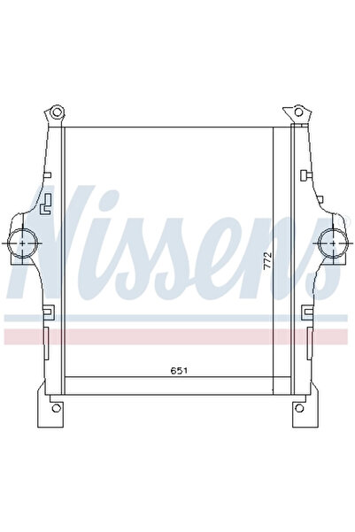 Nissens Intercooler Compresor Iveco Stralis 2/Trakker 1