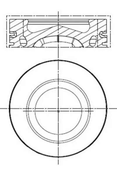 MAHLE Piston Audi A1/A3 Seat Leon