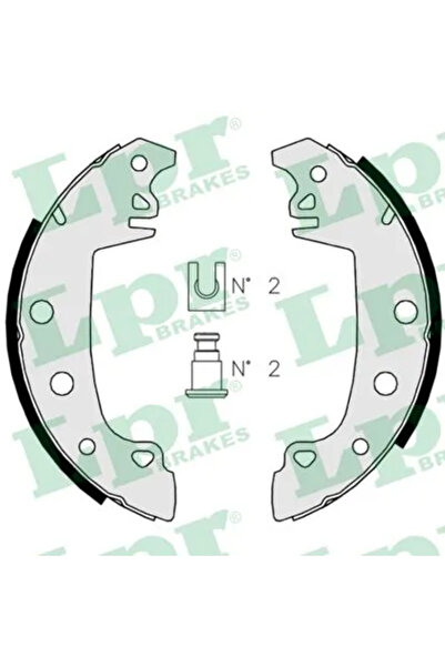 LPR Set Saboti Frana Alfa Romeo 33 Peugeot 204/304/305 1