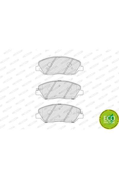 FERODO Brake Pad Set Disc Brake Hyundai Genesis/Grand Santa Fe/Santa Fe 2 Kia...
