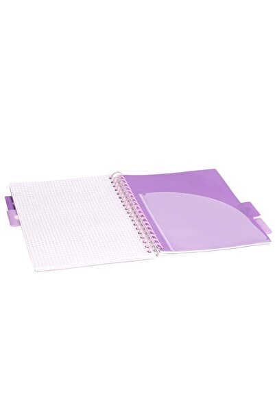 Strigo Spiral notebook and dividers Project Book PANDA B5, mathematics, 200 pg, cardboard covers PADS025