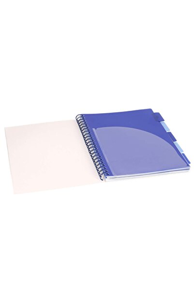 Strigo Spiral notebook and dividers Project Book TIGRU A4, dictando, 200 pg, cardboard covers PADS092