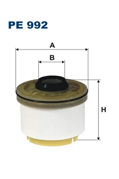 Filtron Горивен филтър Fiat Fullback Pick-up Isuzu D-Max 2/D-Max 3