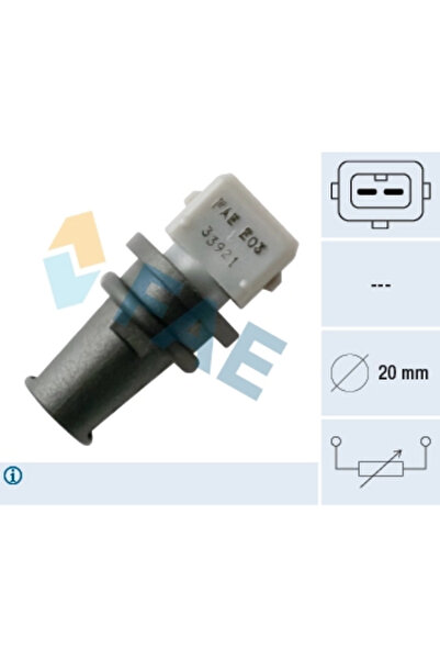 FAE Senzor,temperatura Aer Admisie Daewoo Gentra Limuzina 2013-2018 Benzina
