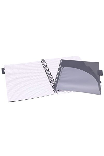 Strigo Caiet spirala si separatoare Project Book BASIC A4, matematica, 200 pg, coperti carton PADS055