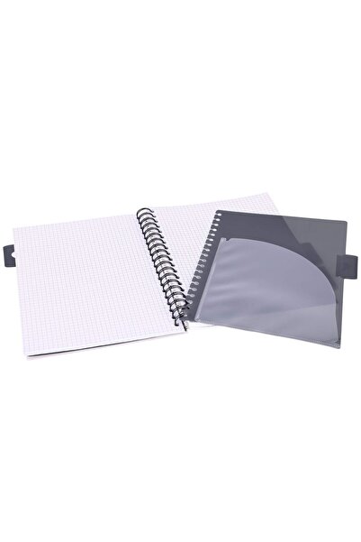 Strigo Spiral notebook and dividers Project Book BASIC B5, mathematics, 200 pg, cardboard covers PADS058