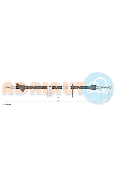 Adriauto Cablu Frana De Parcare Spate Dreapta Suzuki Grand Vitara 1