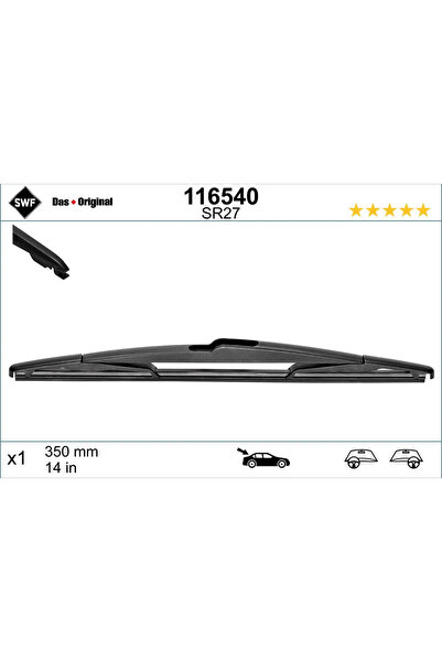 SWF Lamela Stergator Spate Alfa Romeo Giulietta Citroen Berlingo Multispace/C...