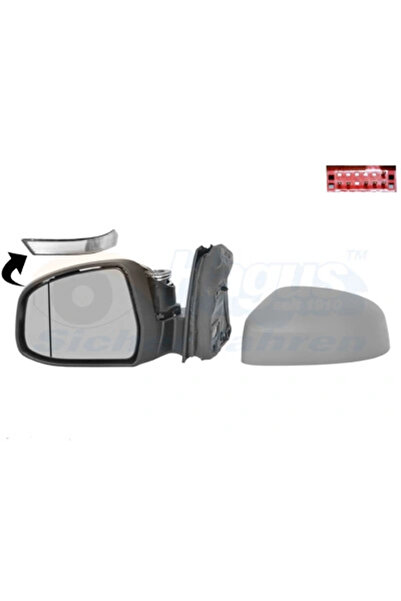 VAN WEZEL Oglinda Exterioara Stanga Ford Focus 3