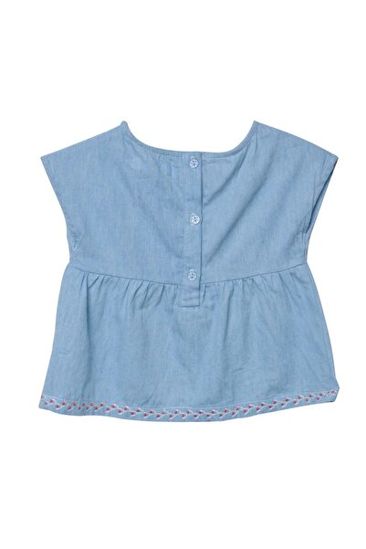 Gingersnaps Girls Embroidered Solid Top