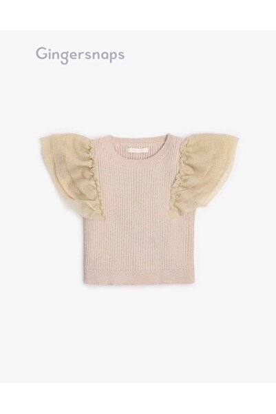 Gingersnaps Girls Ribbed Short Top