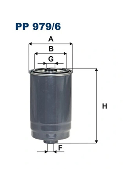 Filtron Filtru Combustibil Hyundai I30 Kombi Van (gde, Gd) 2015-2020 Diesel