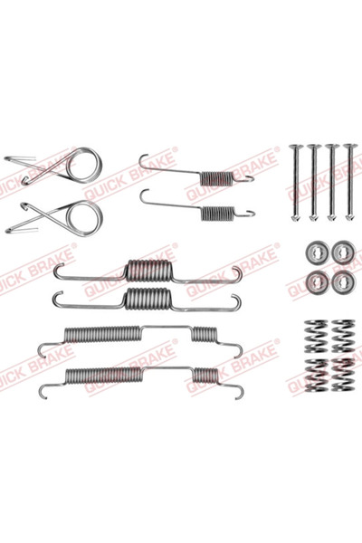 QUICK BRAKE Set Accesorii Sabot De Frana Hyundai Sonata 3/Sonata 4 Kia Magent...