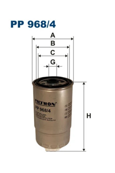 Filtron Filtru Combustibil Citroën Jumper I Caroserie (244) 2002-2006 Diesel