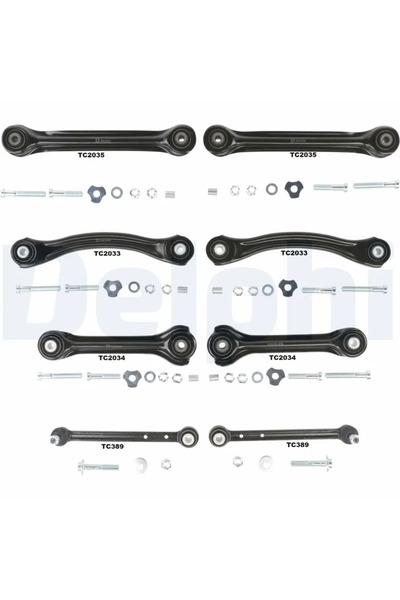 DELPHİ Rear axle stabilizer bar repair kit MERCEDES-BENZ 124 Cabriolet 1992-1993 TC1600KIT