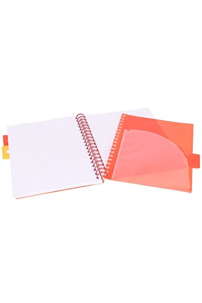 Strigo Spiral notebook and dividers Project Book TROPICAL B5, mathematics, 200 pg, cardboard covers PADS064